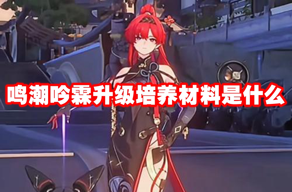 鸣潮吟霖升级培养材料是什么