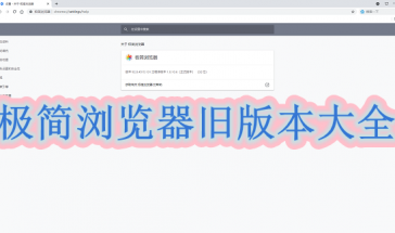 极简浏览器旧版本大全
