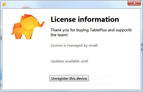 TablePlus免费版v4.8.9