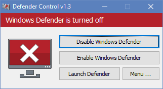 Defender Control防火墙管理v2.0