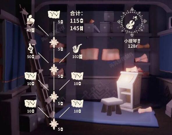 光遇音乐节集体复刻兑换图