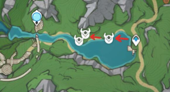 原神原海异种采集路线图